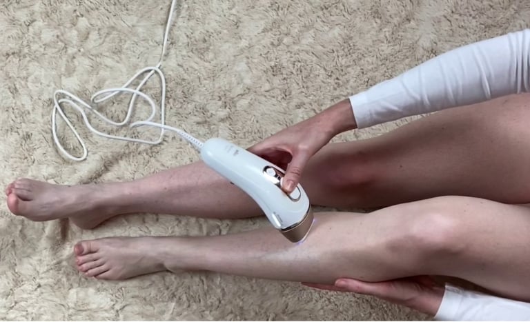 The Braun Pro 5 IPL is one of the fastest to flash a full leg - just average of 9 mins in my tests!