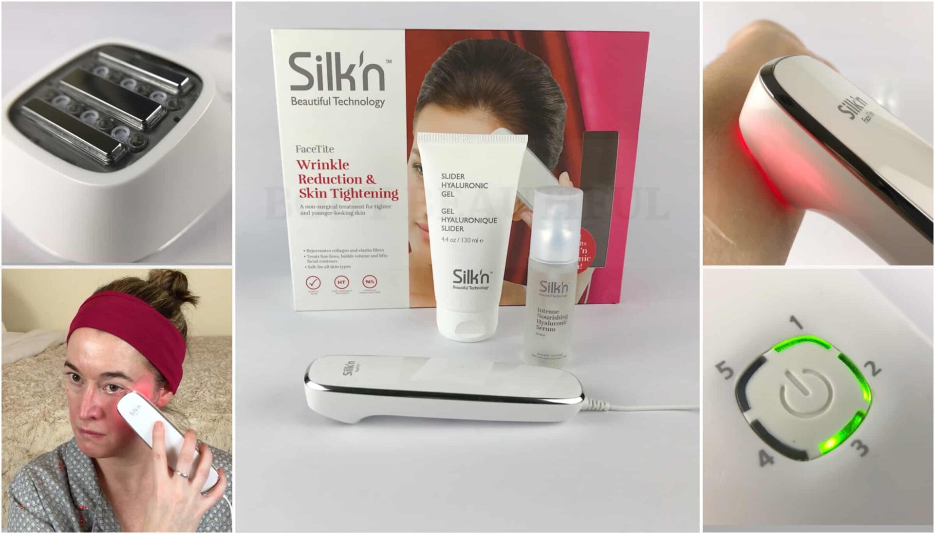 Tried & tested Silk'n FaceTite RF & LED light home use device - read the review!