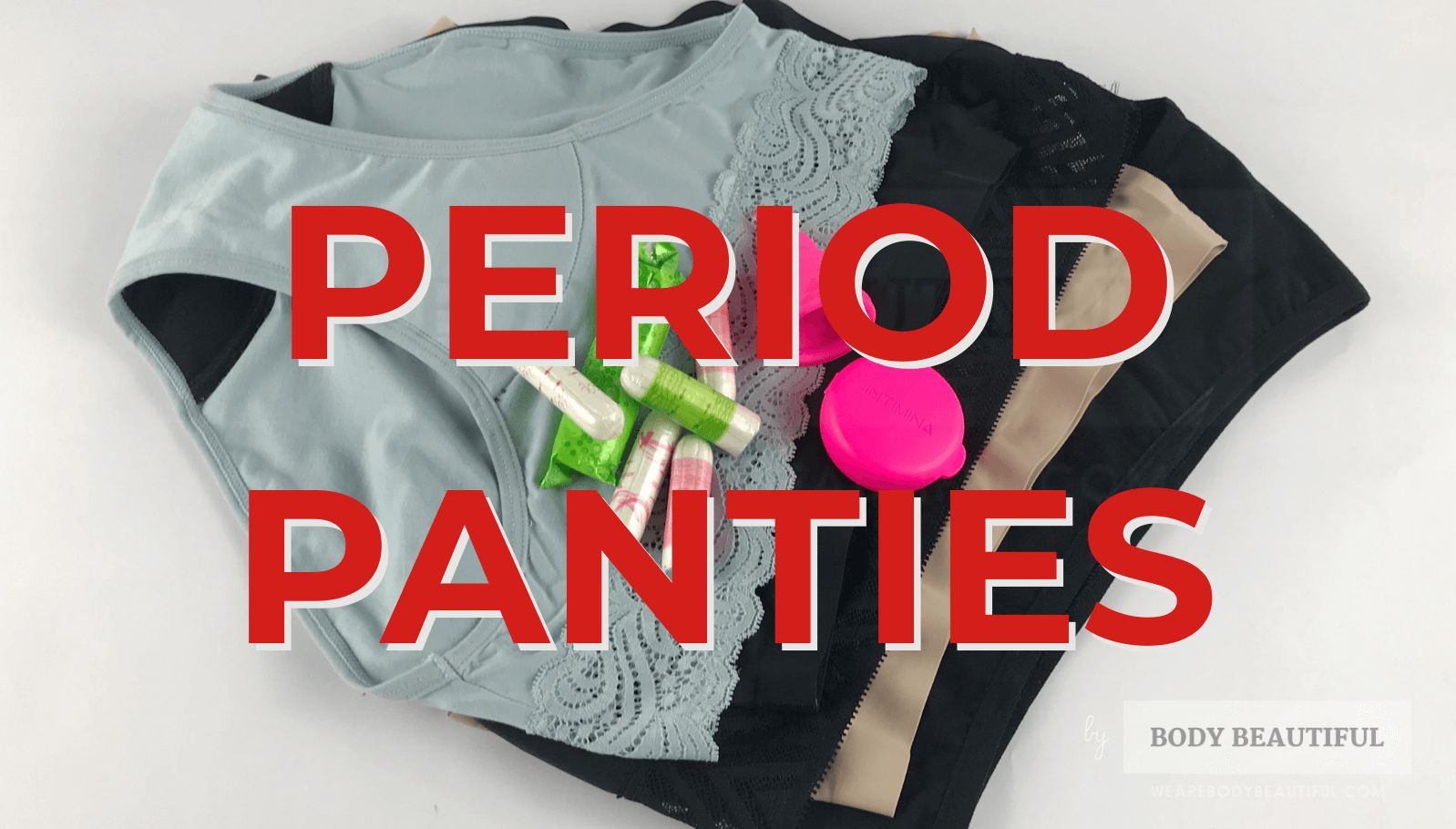 Tried & tested period pants review Thinx Modibodi Tulip