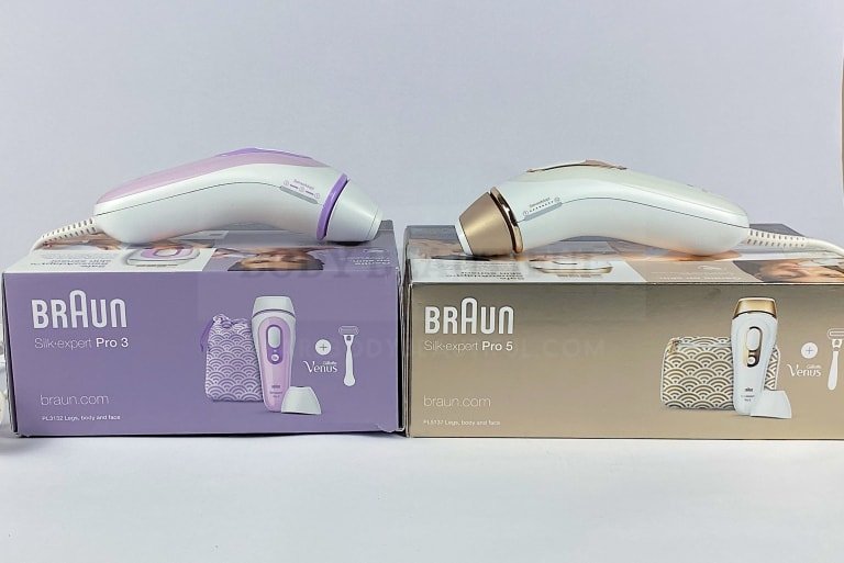 Braun Silk Expert Pro 3 vs 5 IPLs: get the full tried-and-tested comparison detail at wearebodybeautiful