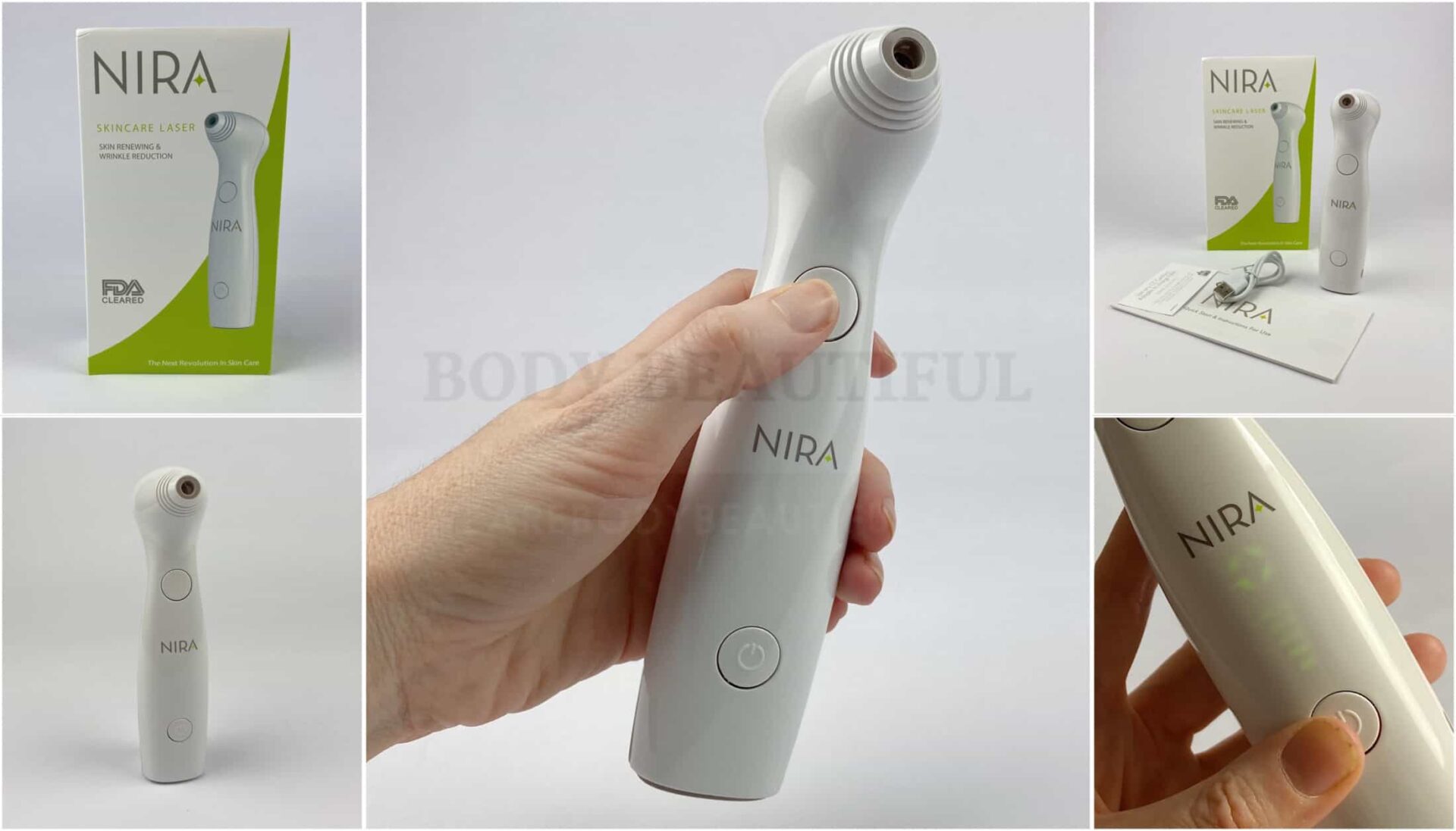 NIRA Skincare anti-aging home laser review tried & tested by weAreBodyBeautiful.com