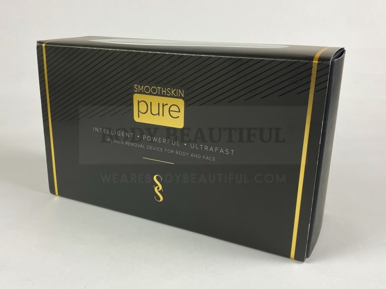 Black & Gold attractive packaging with the Smoothskin Pure