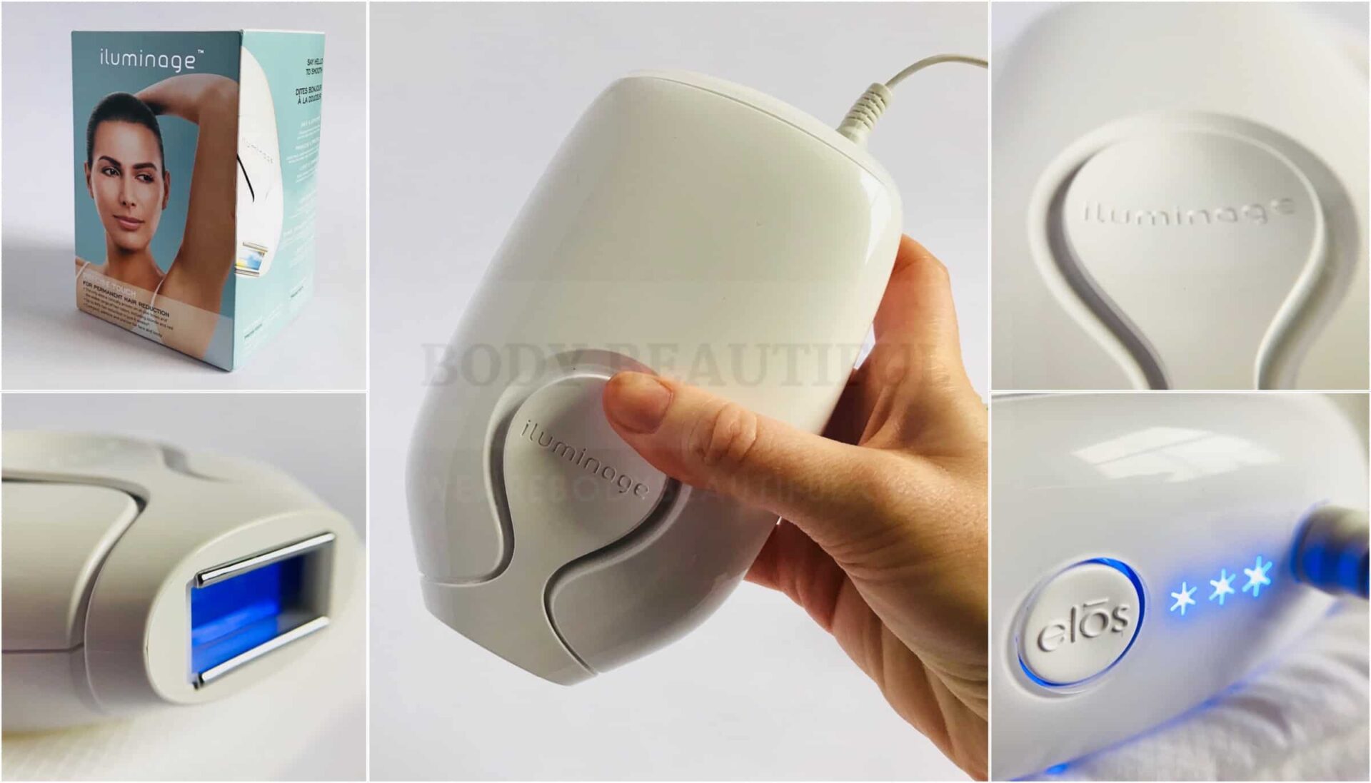 WeAreBodyBeautiful.com's tried & tested review of the Iluminage Precise Touch home IPL