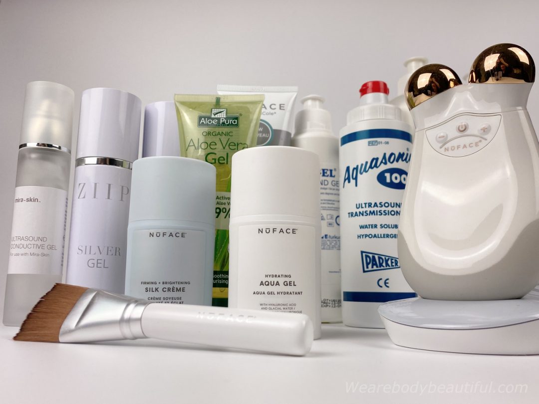 WeAreBodyBeautiful.com tests & compares alternative conductive gels vs Nuface activator gels