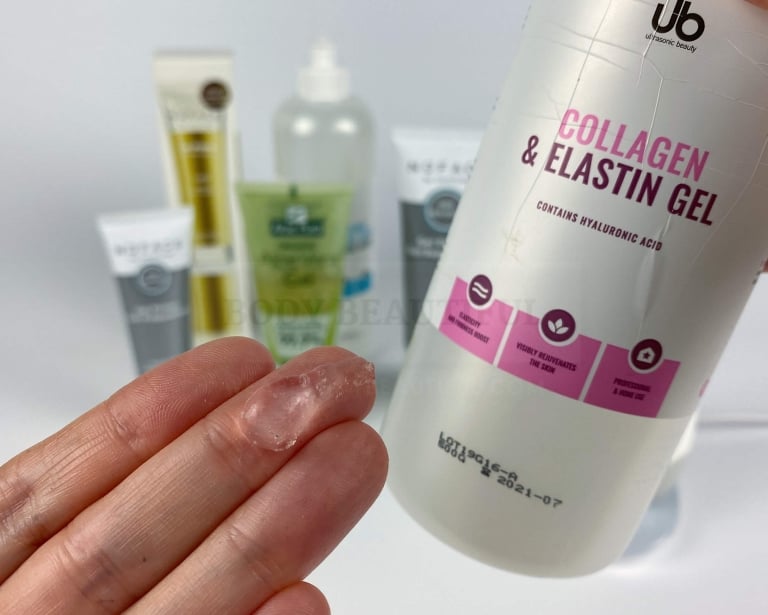 UB collagen & elastin gel Nuface primer alternative