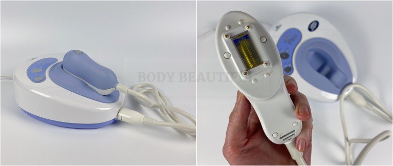My first at-home IPL device from Boots smoothskin. a rather clunky looking base unit with a small applicator flash window. Did the job very well1