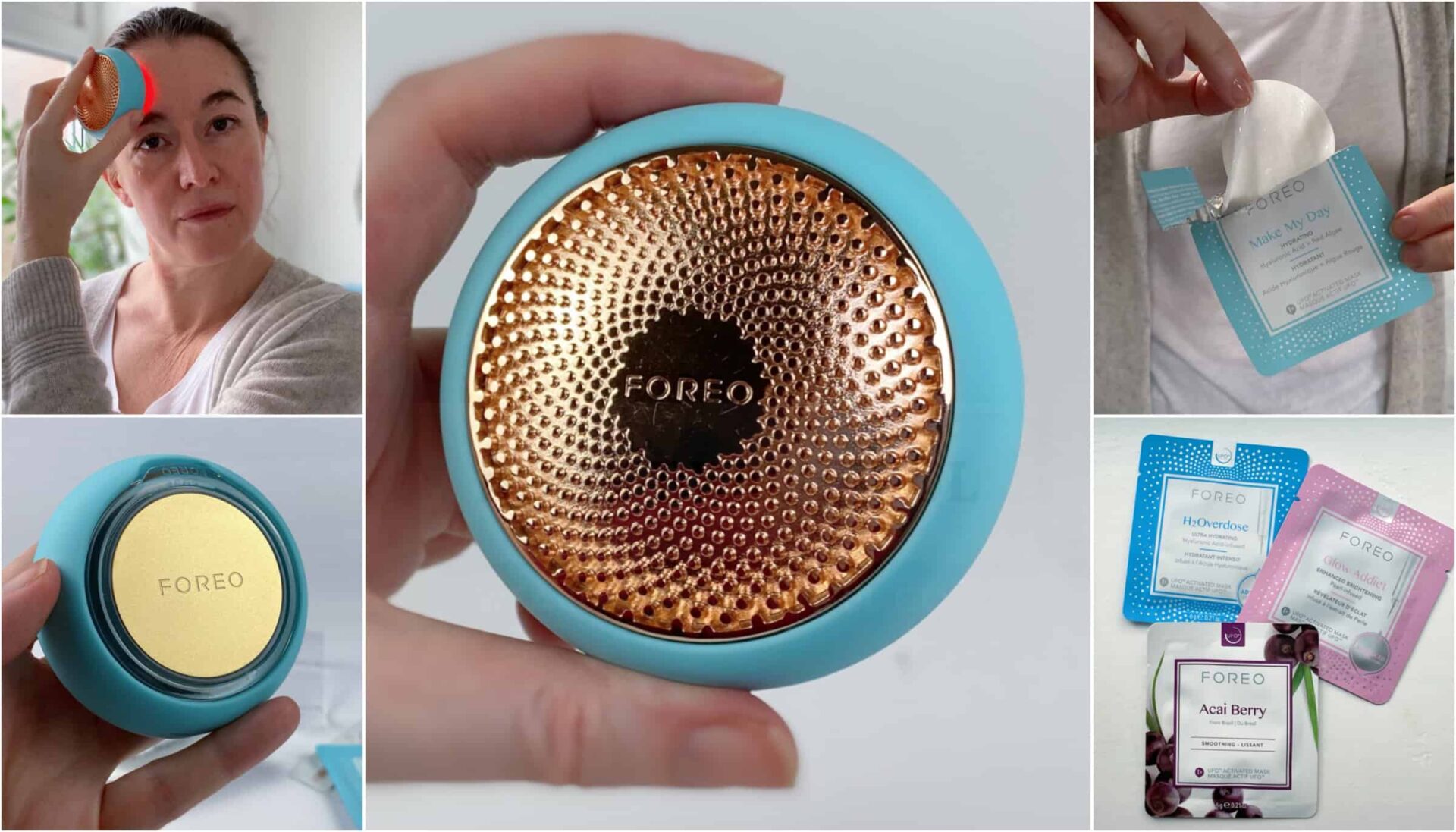 FOREO UFO 2 review: before vs after