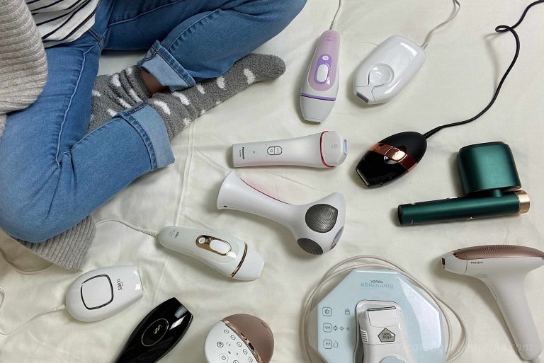 There are many at-home laser hair removal devices to choose from. WeAreBodyBeautiful round-ups will help your choose.
