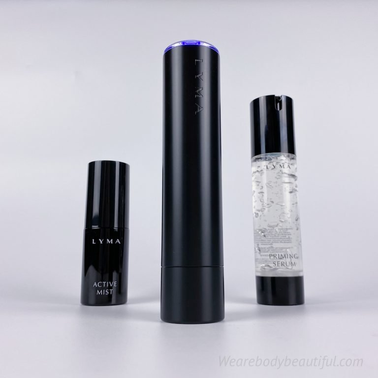 The LYMA laser kit includes the LYMA laser and the Active Mist and Priming gel to be applied daily AM & PM, and before each session. LYMA says these cosmetics give faster results.