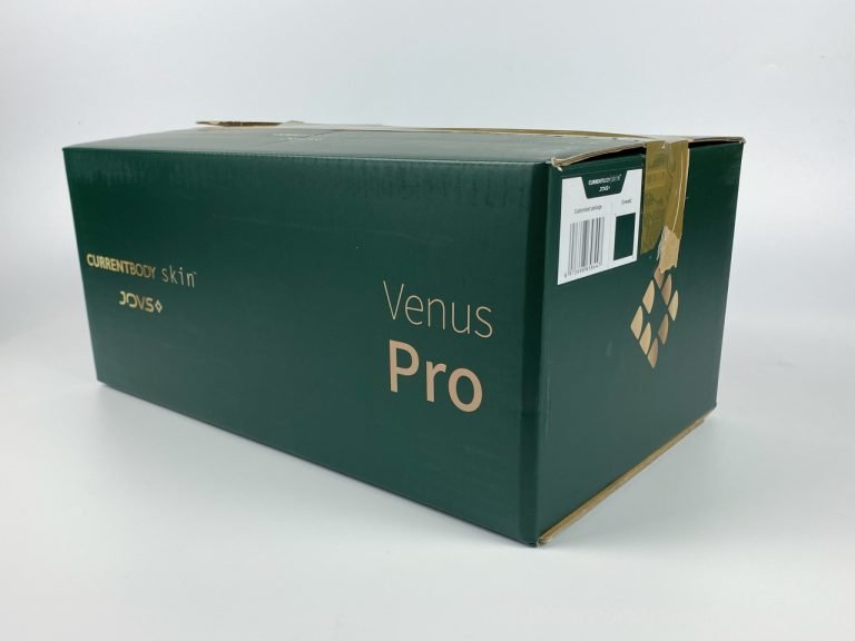 The JOVS Venus Pro is packaged in a large emerald-green cardboard box