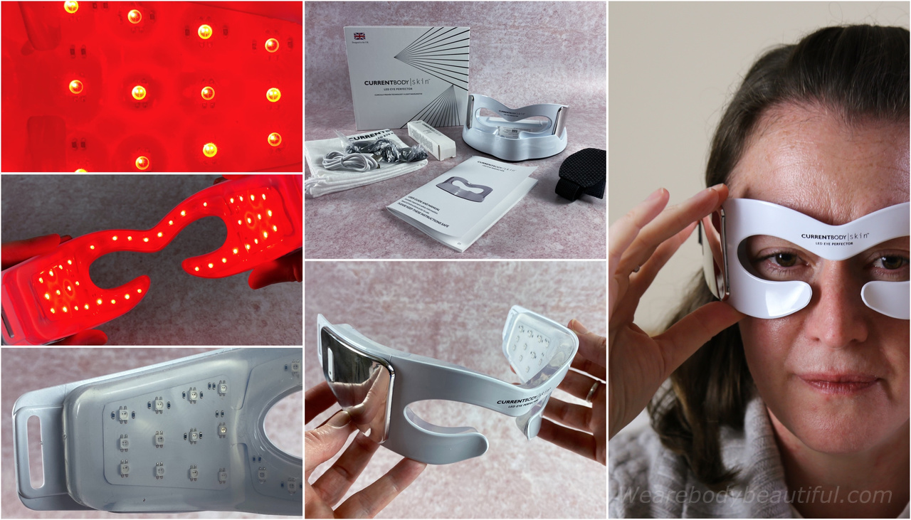 CurrentBody Skin red light therapy LED Eye Perfector review by Wearebodybeautiful