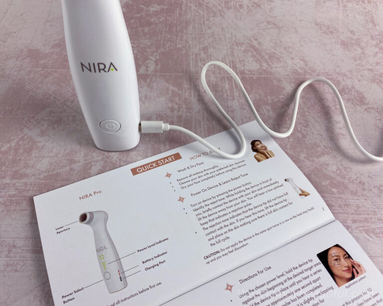 When your NIRA Pro laser arrives, set it up to charge. Whilst it’s charging, read the user manual.