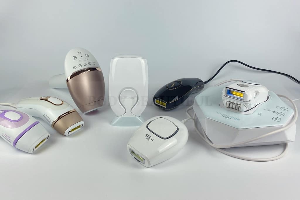A selection of recent at-home IPL devices safe for darker and black skin tones