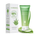 Aloderma Organic Aloe Vera Gel in a 4oz tube